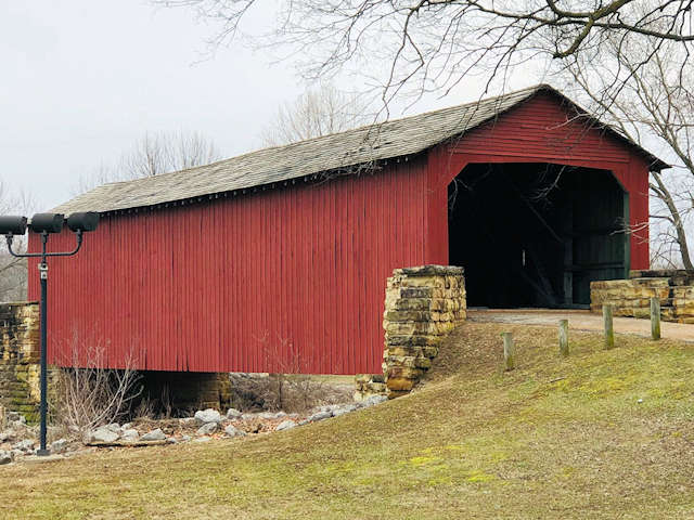 Experience Several Covered Bridges Throughout Downstate Illinois