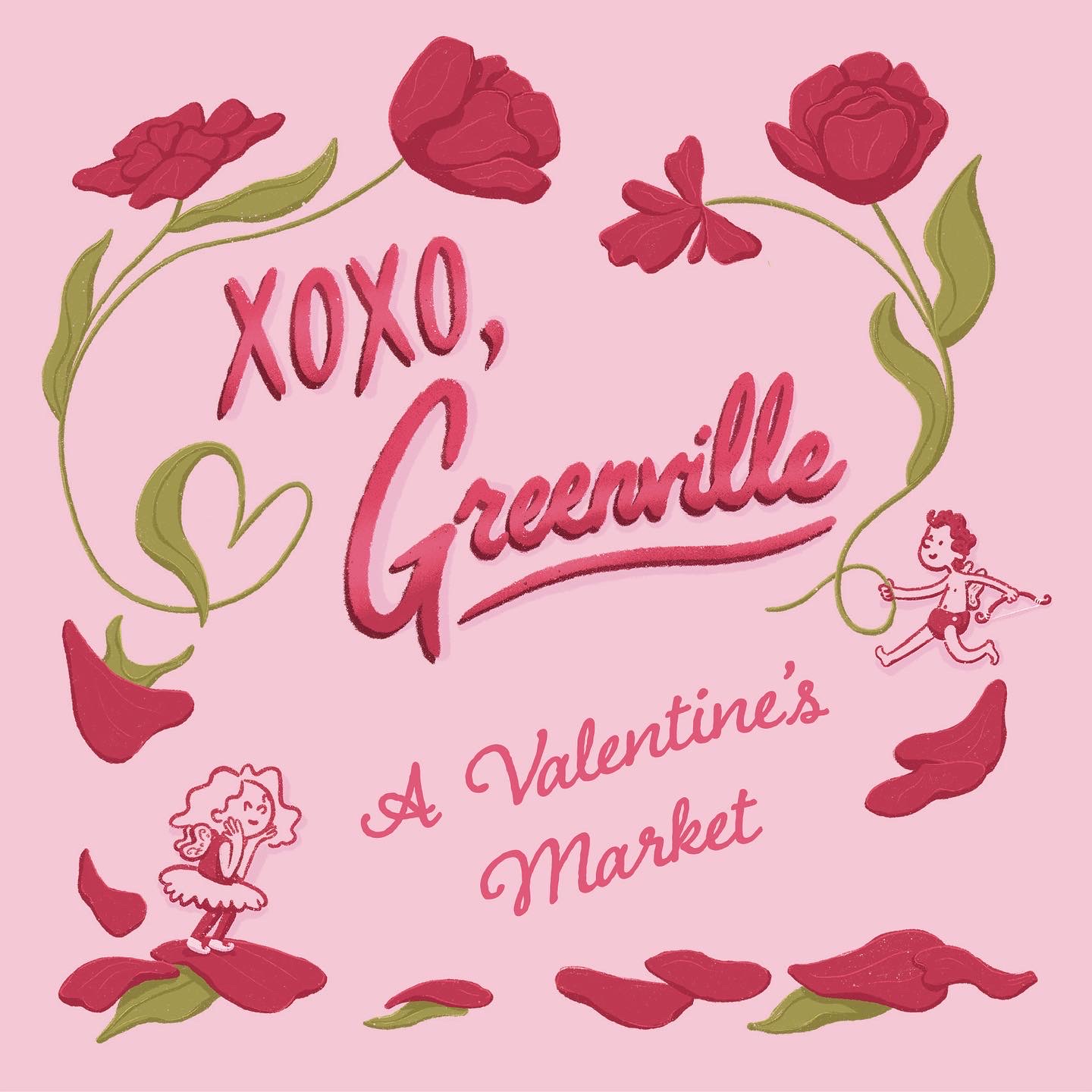 XOXO, Greenville: A Valentine’s Day Market