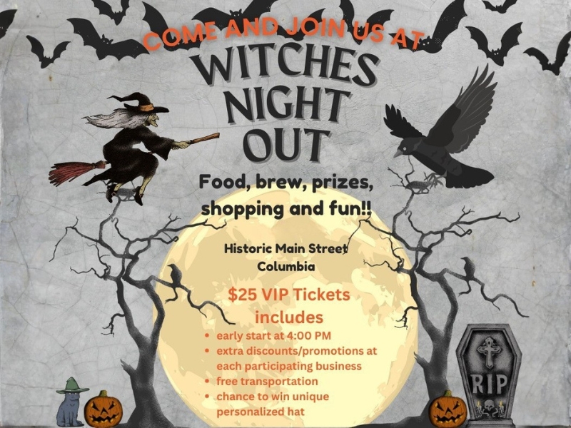 Witches Night Out in Columbia