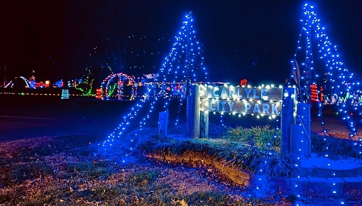 Christmas in Carlyle - Lights in the Park