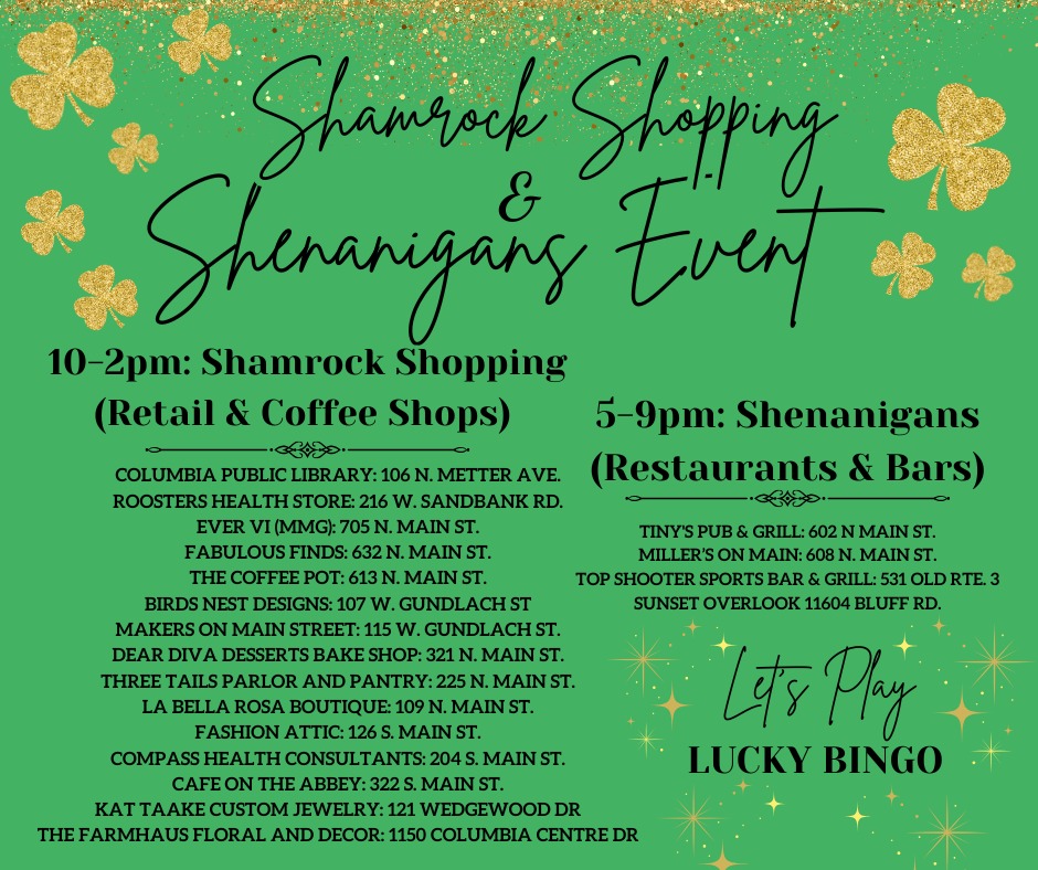 Shamrock Shopping and Shenanigans