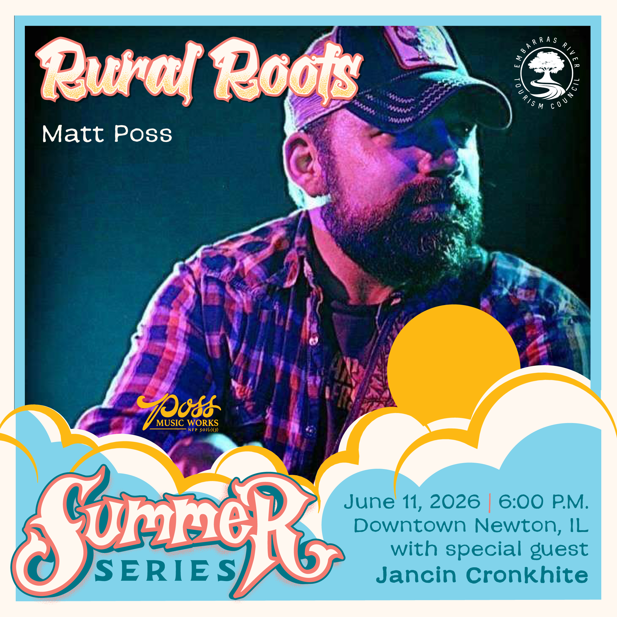 Rural Roots Concert - Matt Poss & Jancin Cronkhite