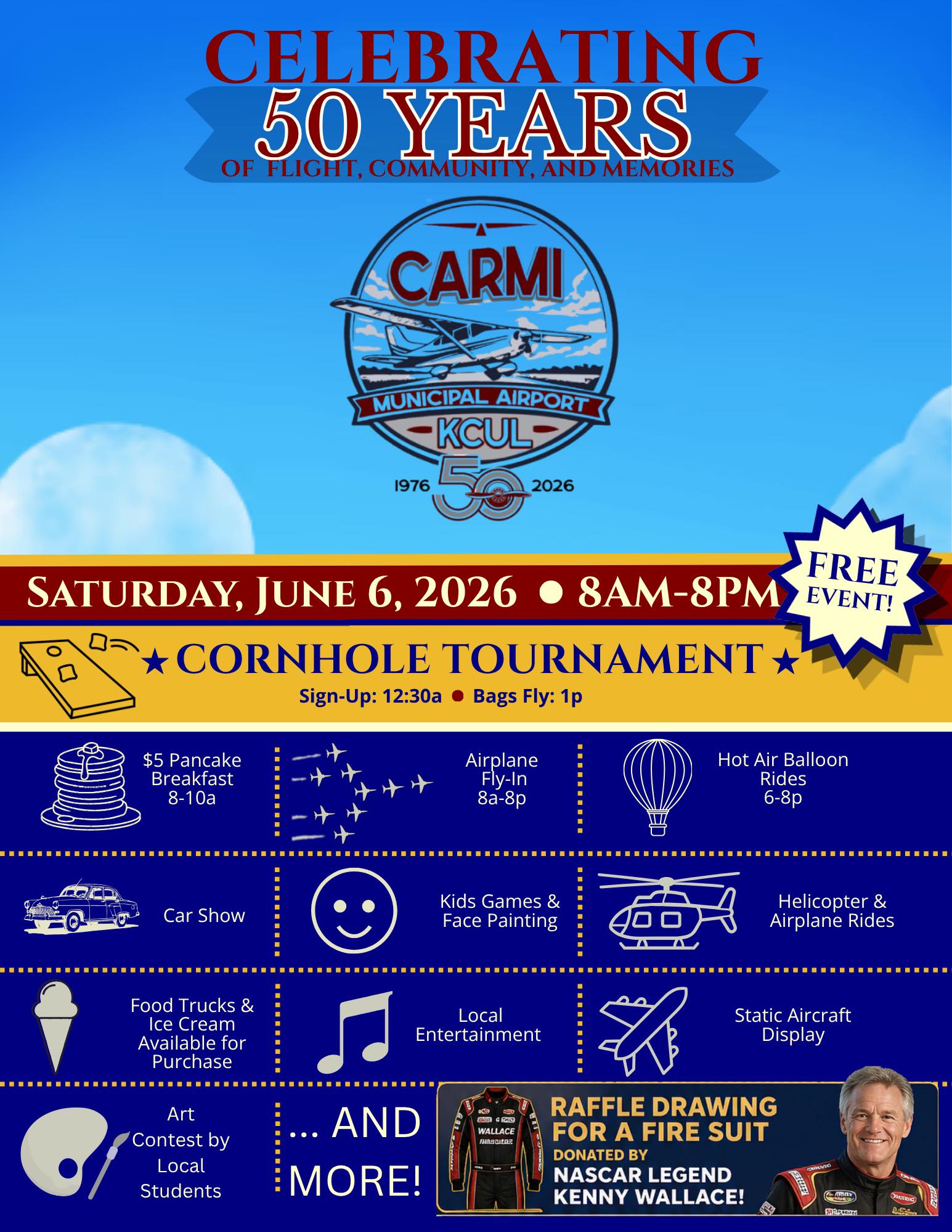Carmi Airport 50th Anniversary Celebration
