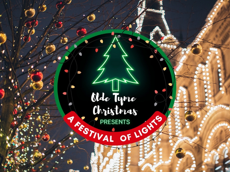 Olde Tyme Christmas Presents: A Festival of Lights - Stars, Stripes, & Holiday Lights