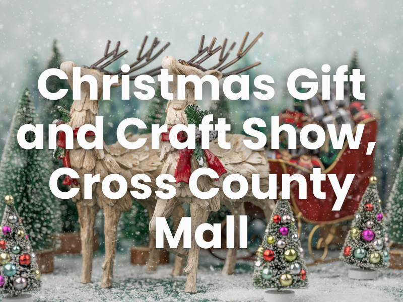 Christmas Gift and Craft Show at the Cross County Mall