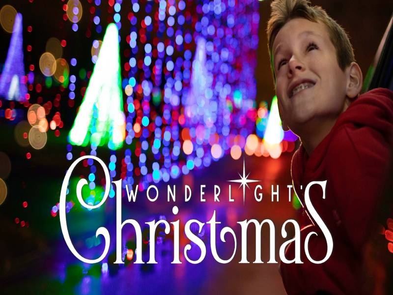 world wide technology raceway light display in madison illinois