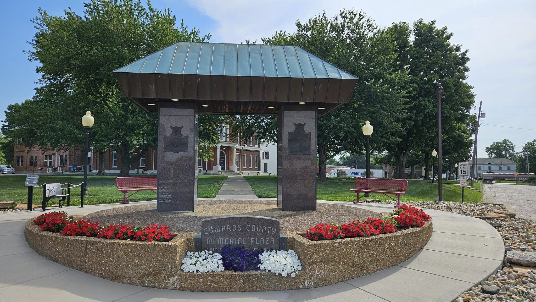 Venues in Southern Illinois | - Edwards County Memorial Plaza