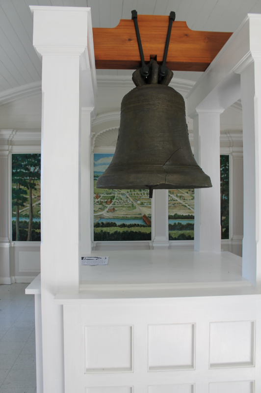 Kaskaskia Bell Shrine and the Liberty Bell of the West